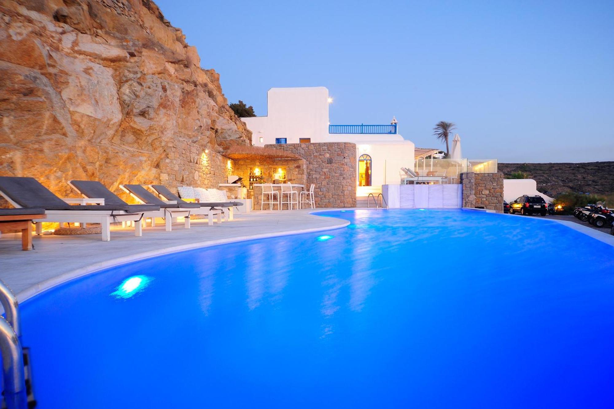 米科诺斯海滩酒店 Mykonos Town 外观 照片
